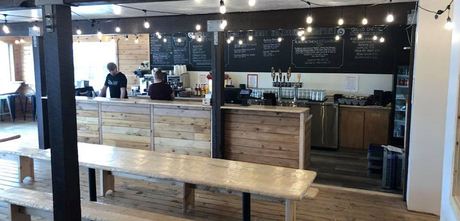 Enjoy a cold one at the local brewery in Hoonah.