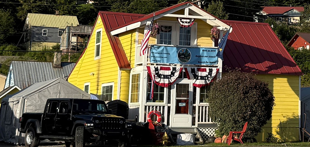 The Yellow House, Whales of Xunaa Whale Watching Tours in Hoonah, Alaska.